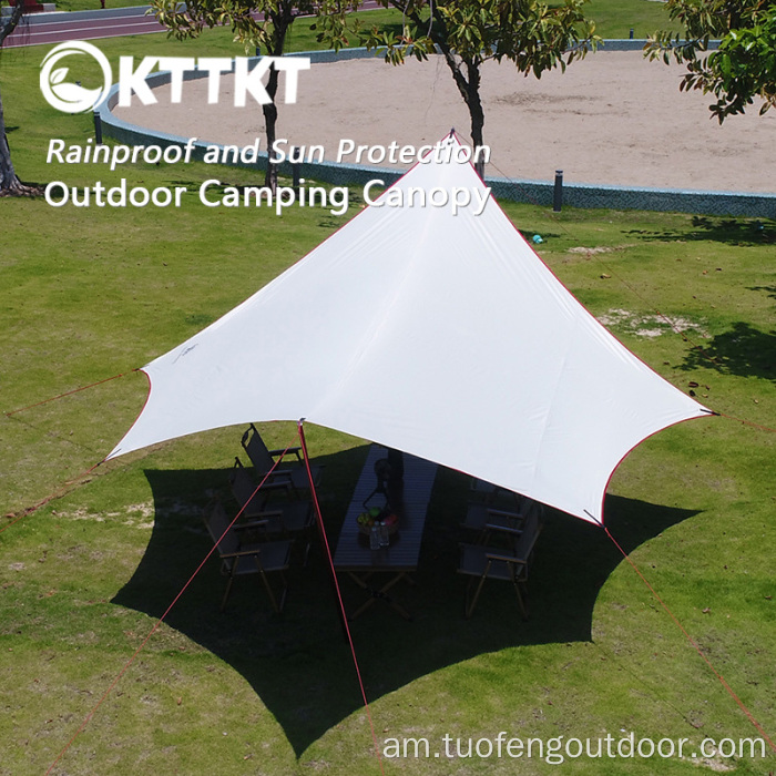 ከቤት ውጭ ዝናብ እና የፀሐይ መከላከያ ሄክሳጎን ቢራቢሮ ቢራቢሮ